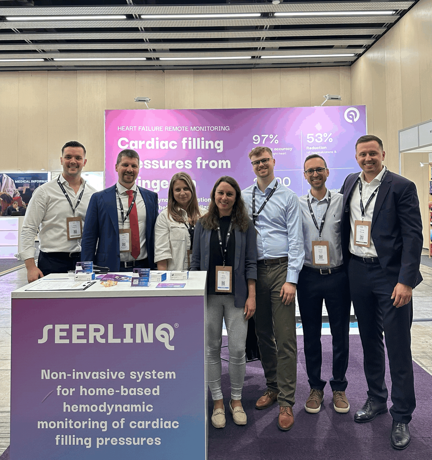 Seerlinq na ESC Heart Failure Congress v Barcelone